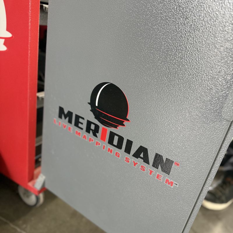 Meridian measuring system